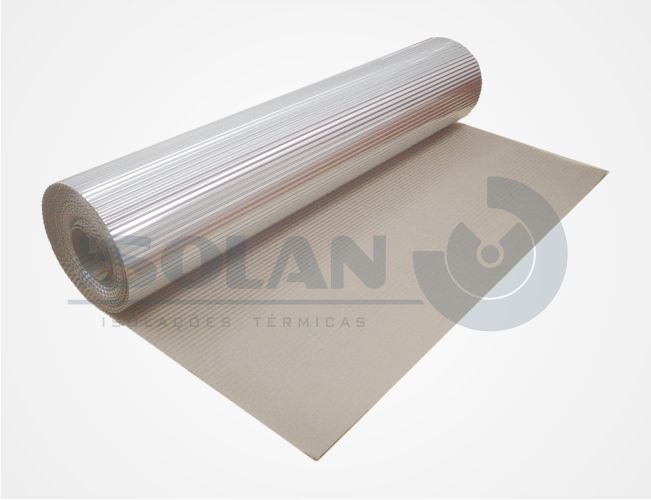 Ampla linha de materiais para revestimento de Isolamento Térmico em Aço Inoxidável e Alumínio Liso ou Corrugado.